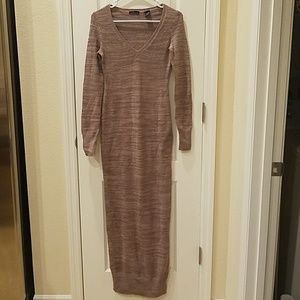 Maxi sweater dress